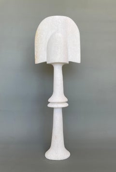 Hombre de Creta Escultura de mármol tallada a mano por Tom von Kaenel