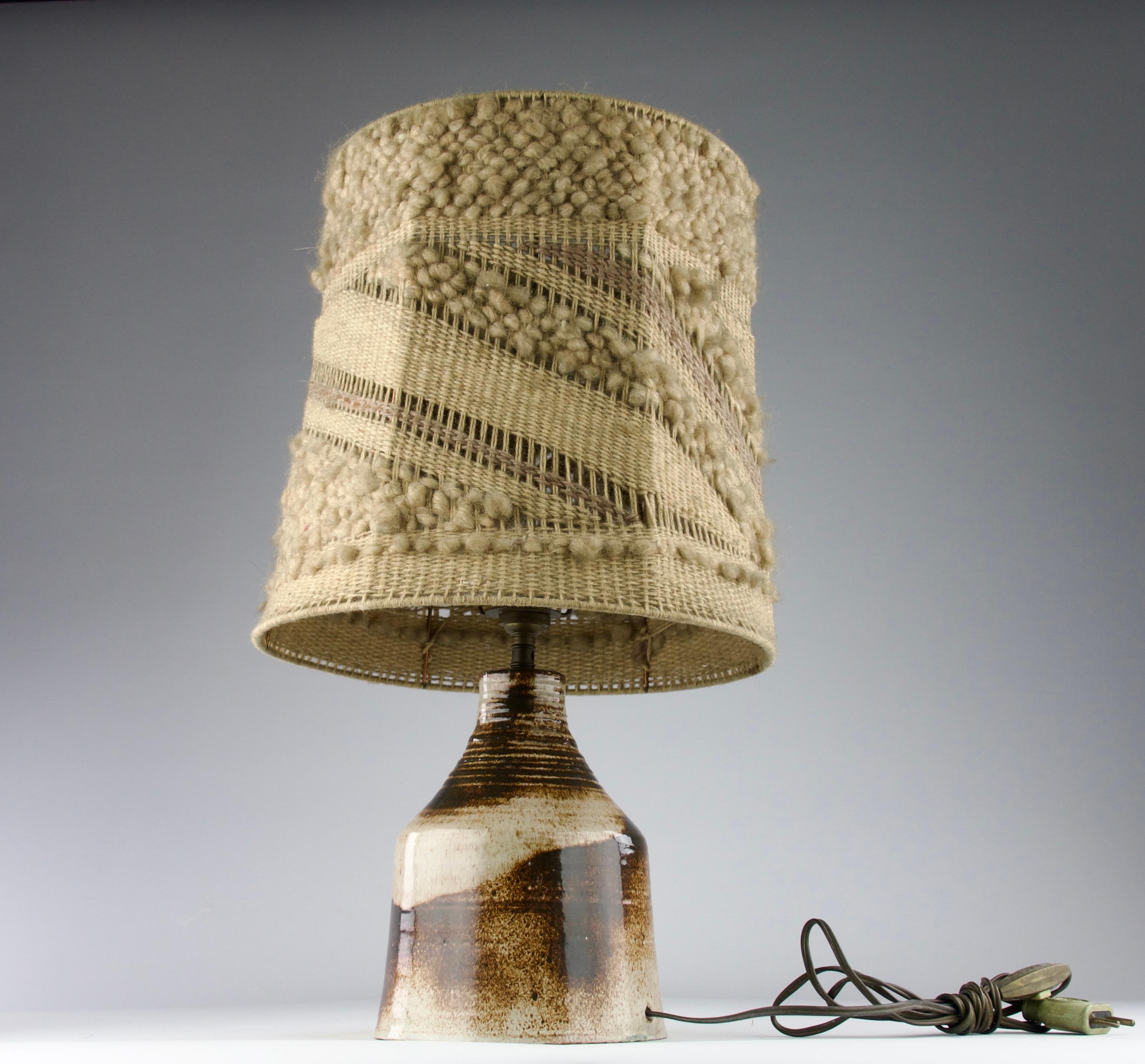 French Creuze Artisans, Table Lamp, France, 1950s For Sale