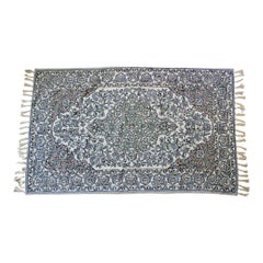 Crewel Embroidered Area Rug or Tapestry