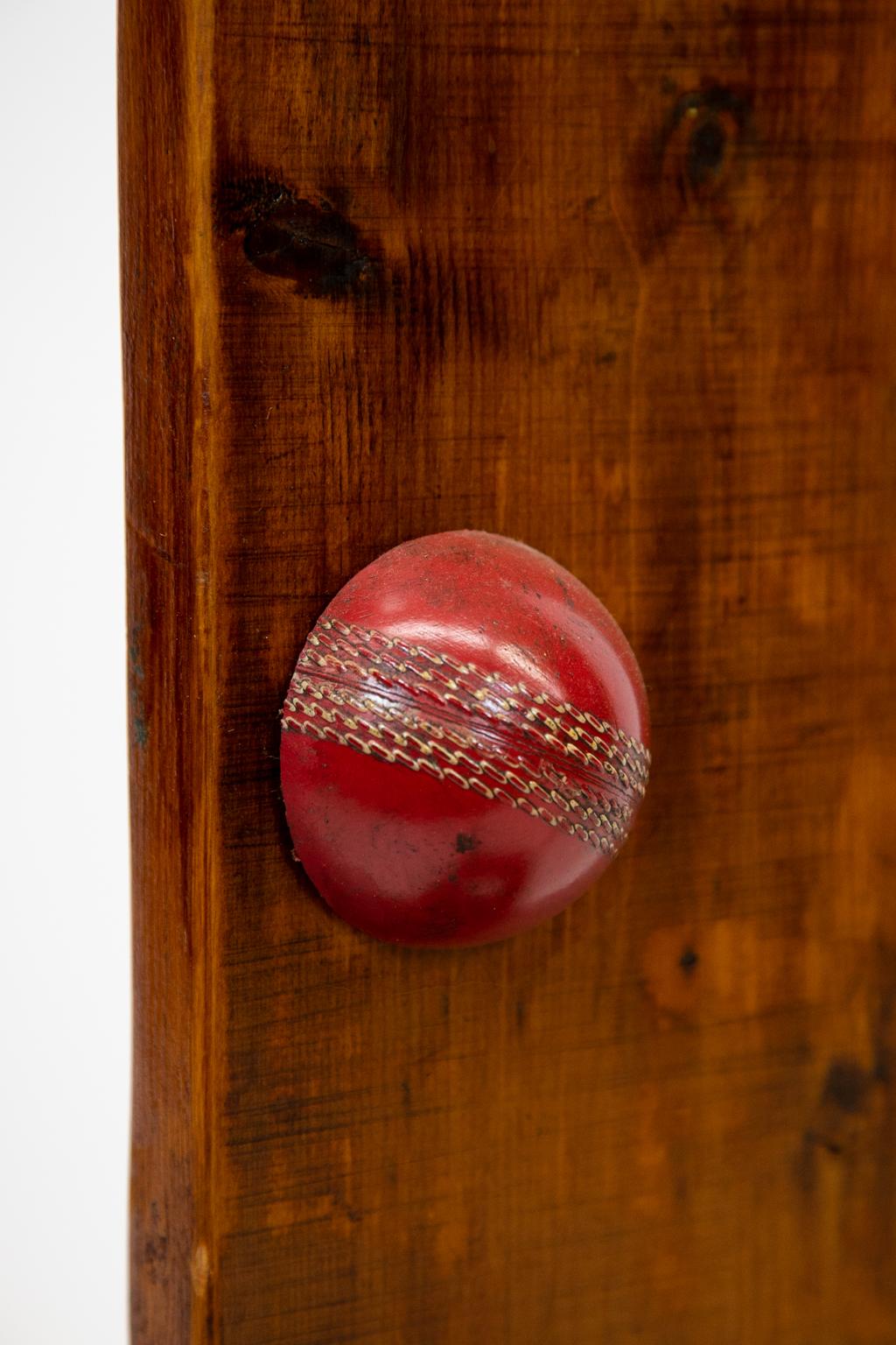 Brass Cricket Bat Cane Stand For Sale