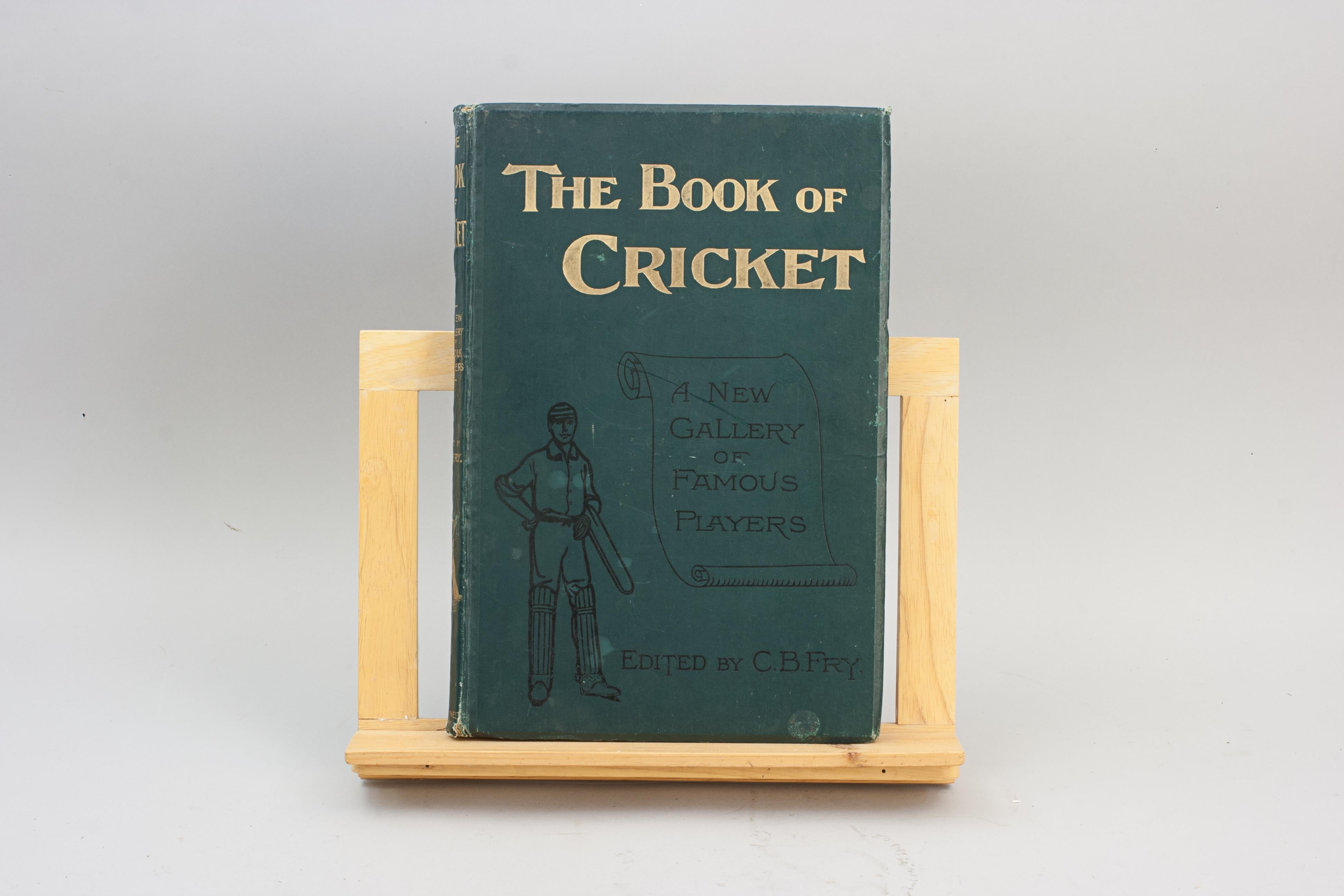 Sporting Art Cricket Book, C.b Fry For Sale