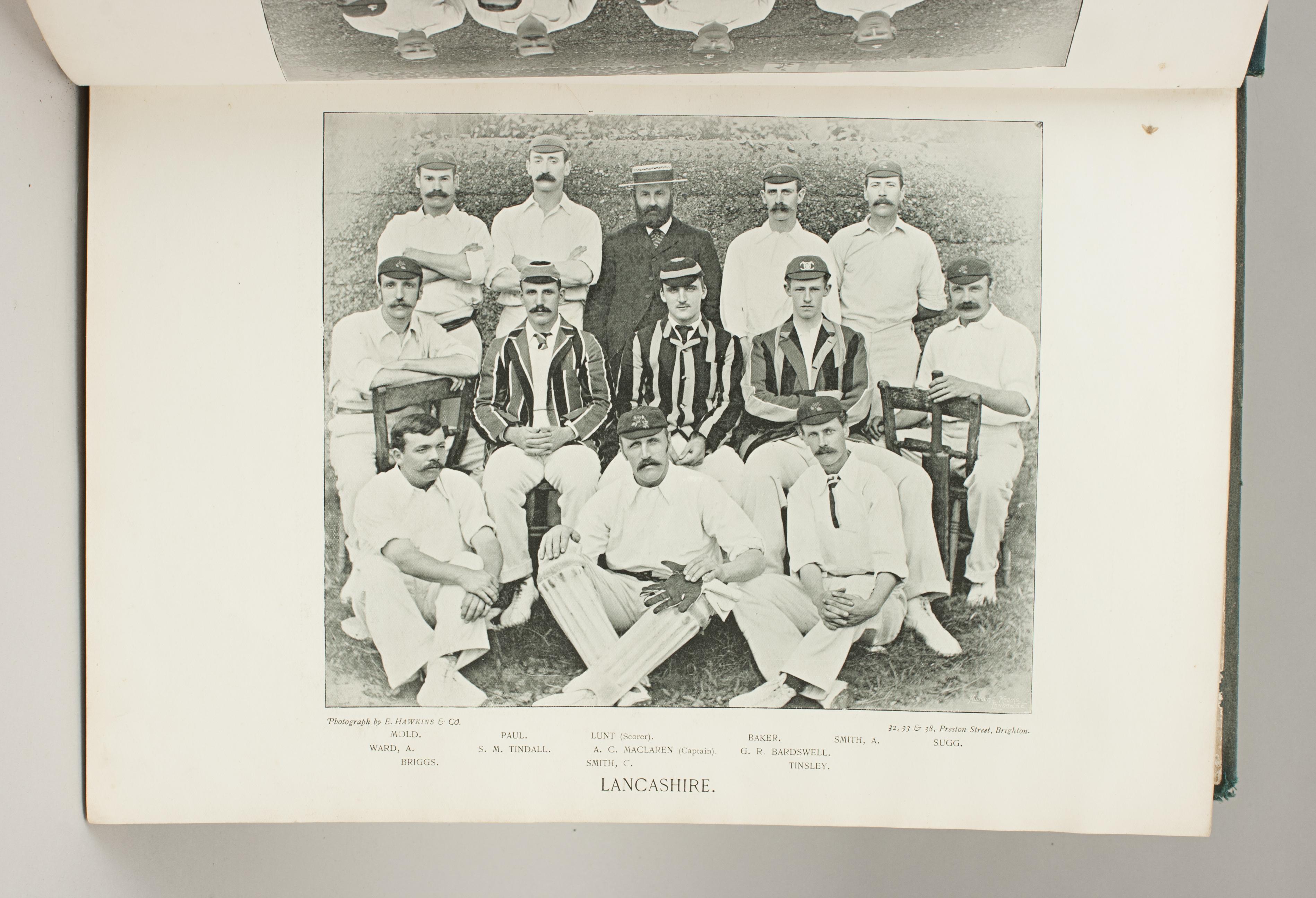 Cricket Book, Famous Cricketers and Cricket Grounds, 1895 2