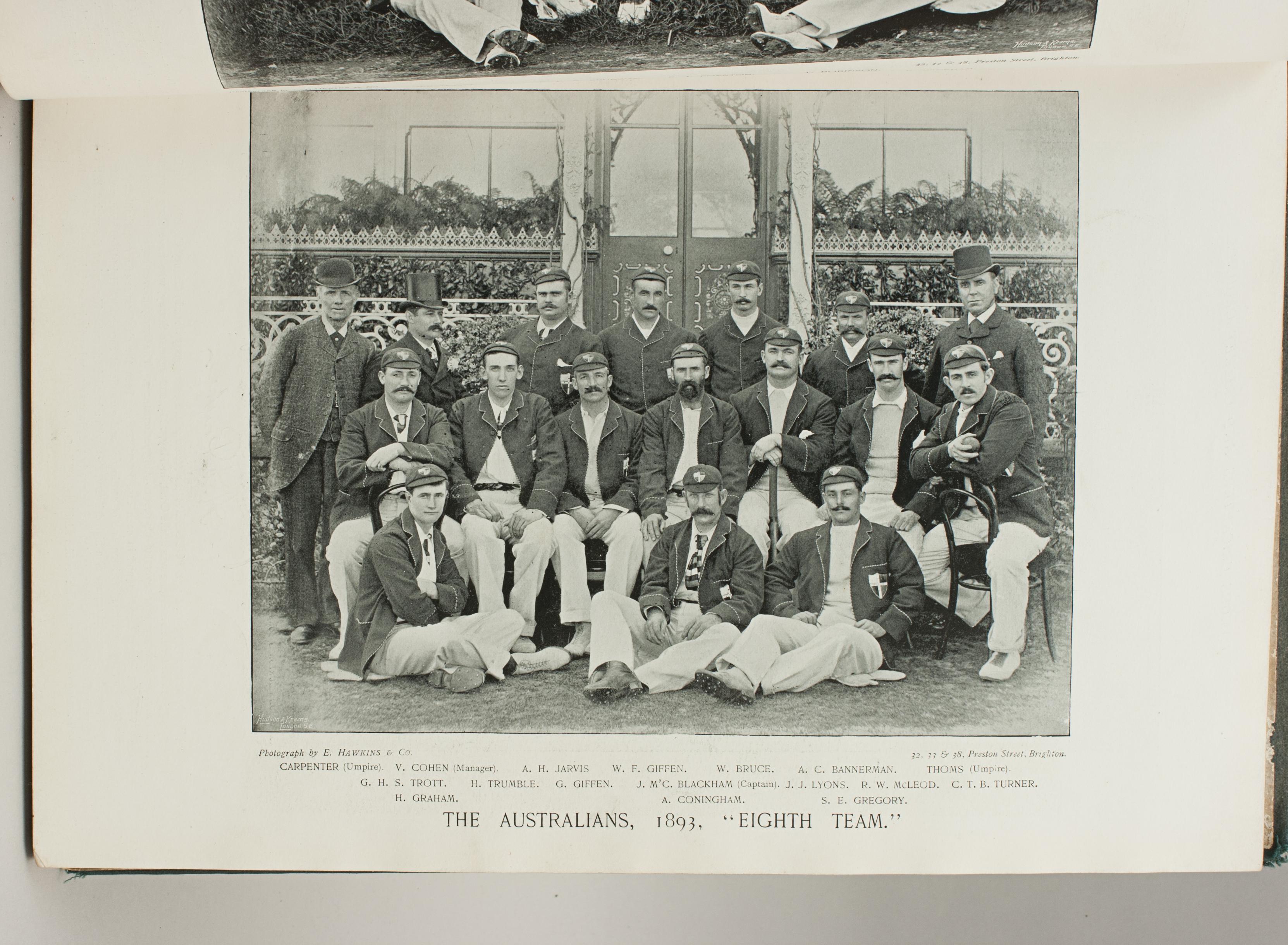 Cricket Book, Famous Cricketers and Cricket Grounds, 1895 3