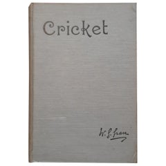 Antique Cricket by W.G. Grace '1891'