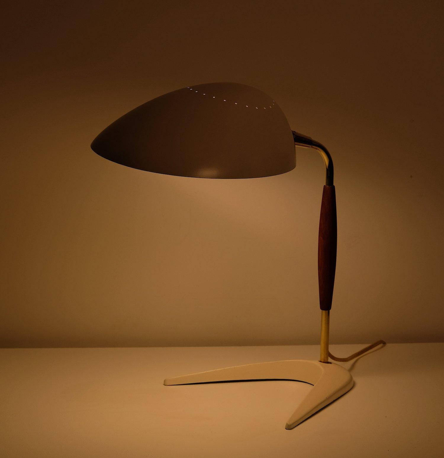 Mid-Century Modern Cricket desk lamp by Gerald Thurston for Lightolier, 1950's