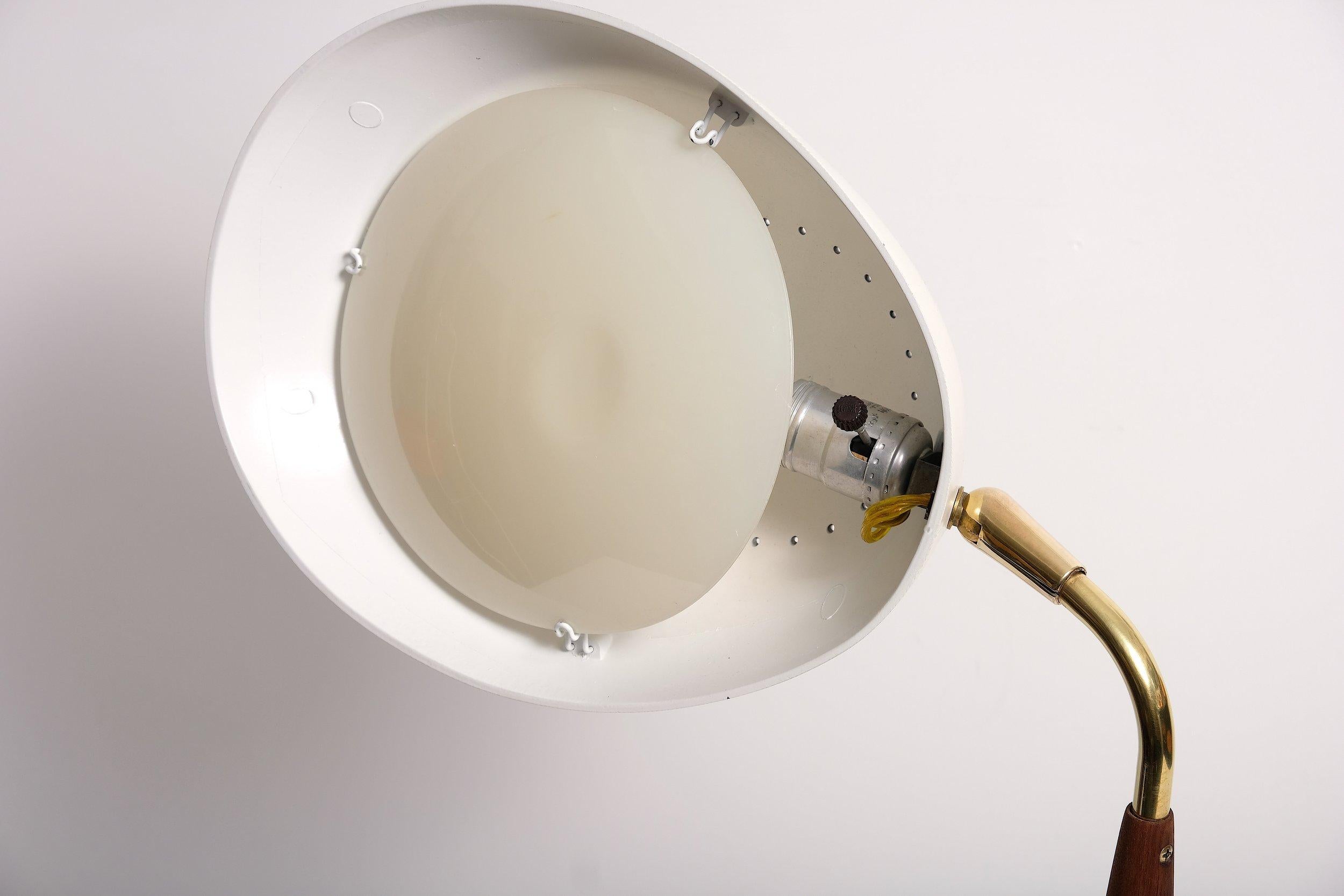 Mid-20th Century Cricket desk lamp by Gerald Thurston for Lightolier, 1950's