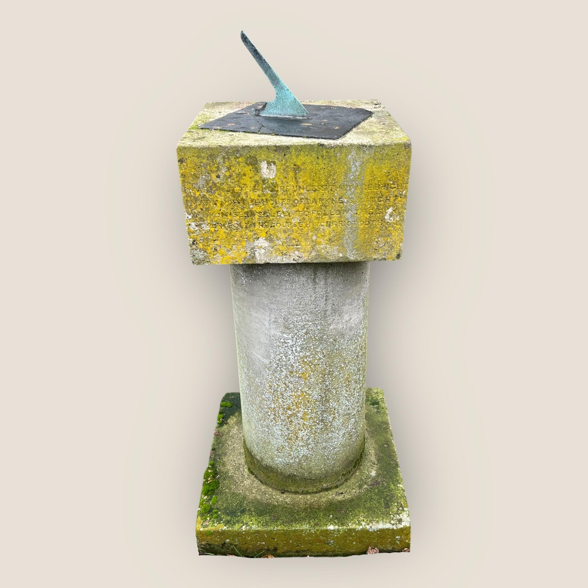 Crimean War Sundial from Kinburn Fort In Good Condition For Sale In King's Lynn, GB