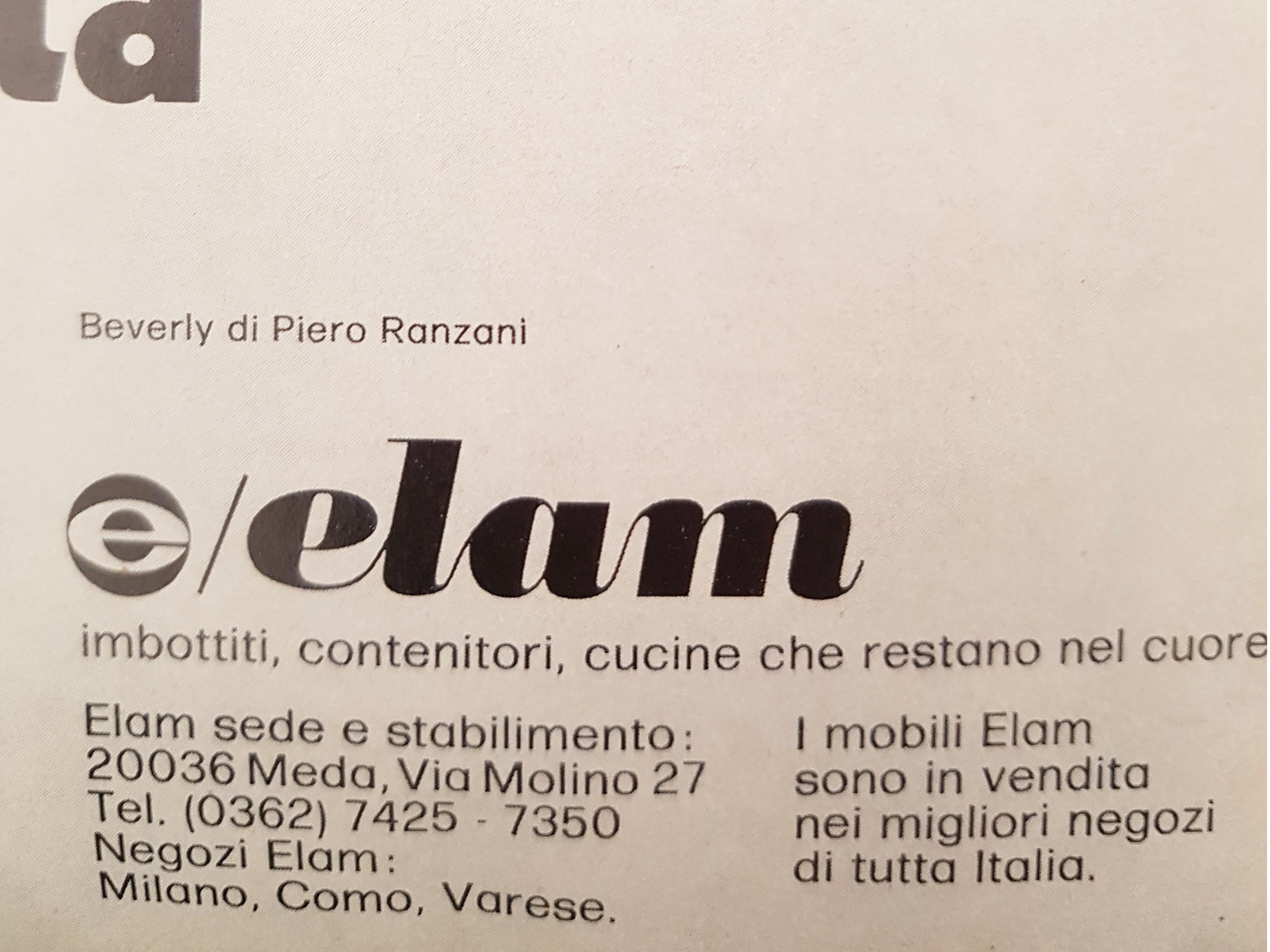 Canapés deux places Crimson Alcantara de Piero Ranzani pour Elam, années 1960, lot de 2 en vente 5