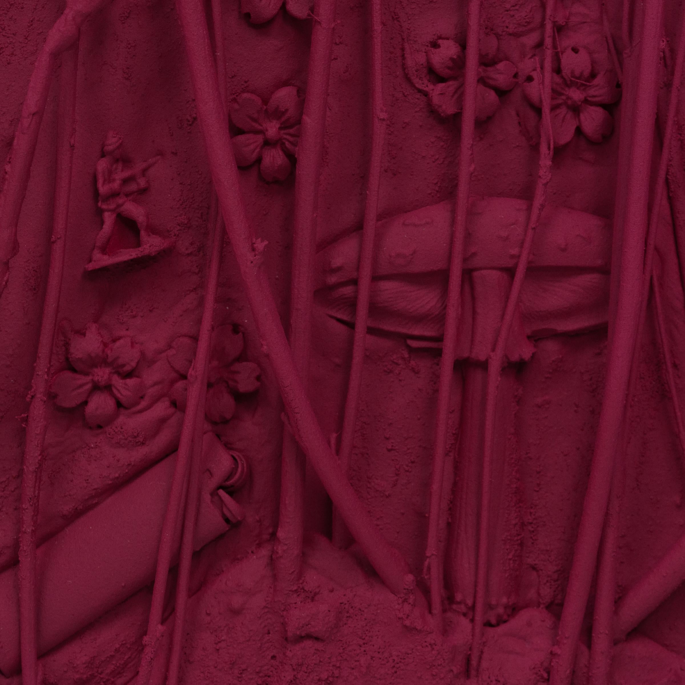 „Crimson Garden 01“ von Patrick Burns (amerikanisch) im Angebot