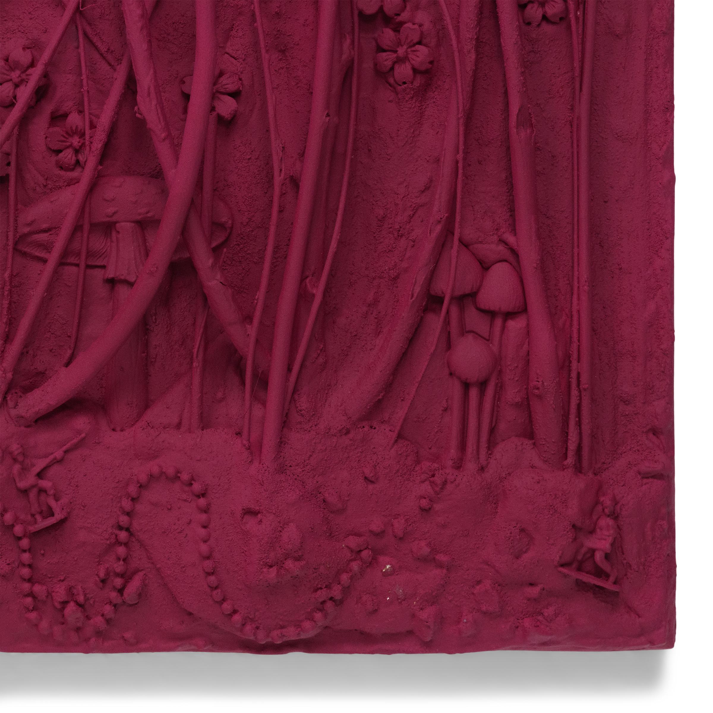 „Crimson Garden 01“ von Patrick Burns im Zustand „Gut“ im Angebot in Chicago, IL