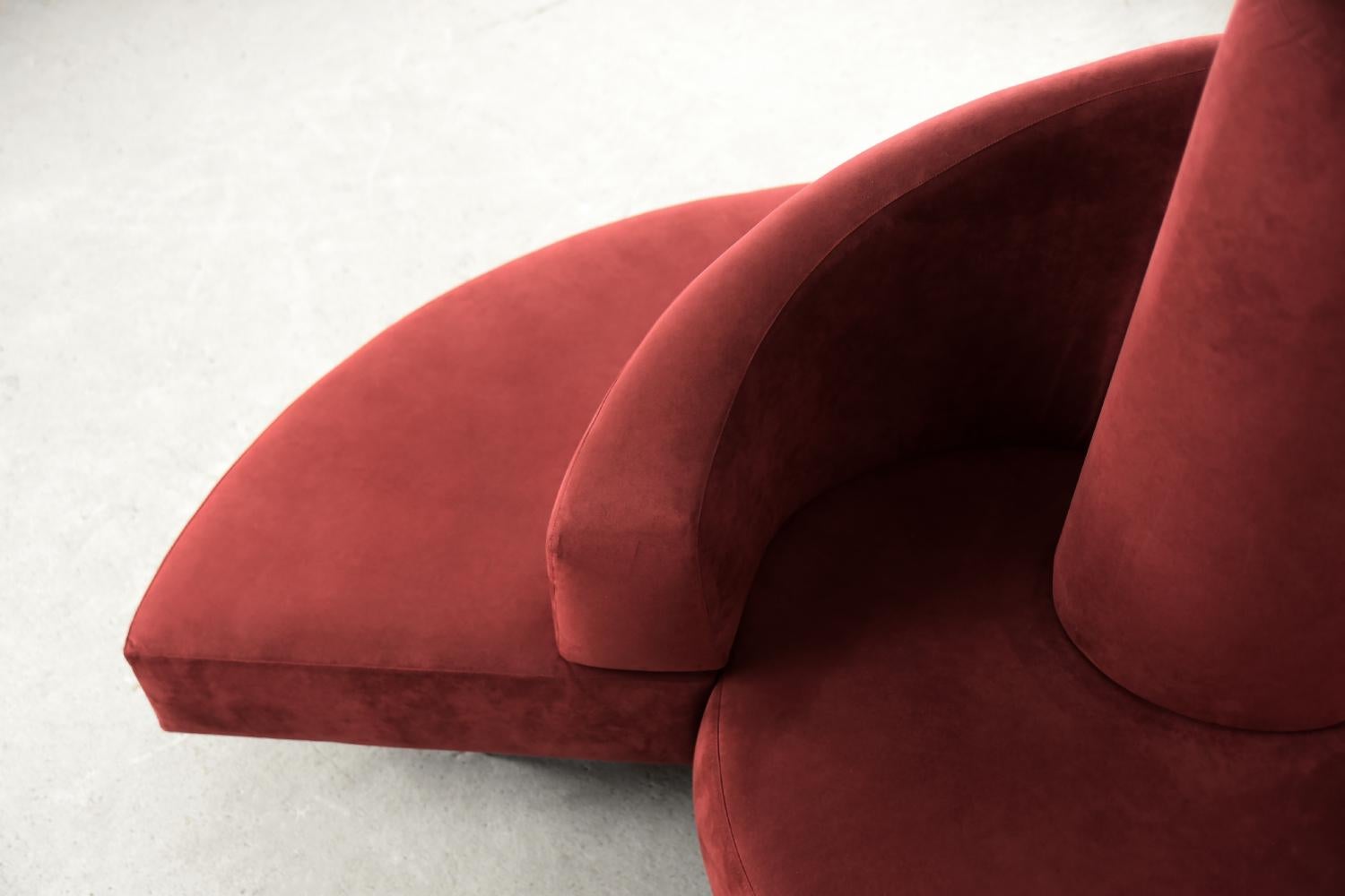 Vintage Modern Crimson Tatlin Sofa by Mario Cananzi&Roberto Semprini for Edra 12