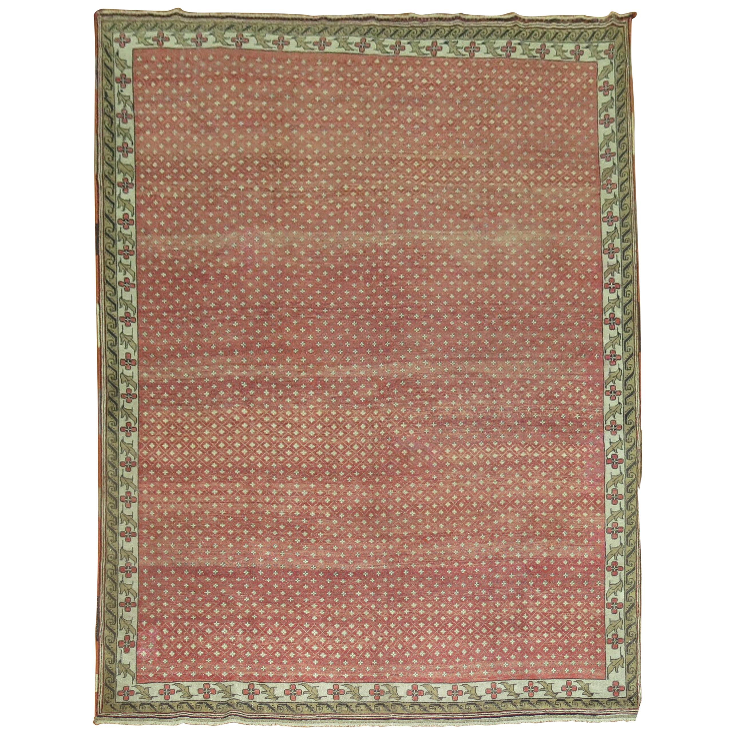 Crimson Vintage Türkischer anatolischer Vintage-Teppich