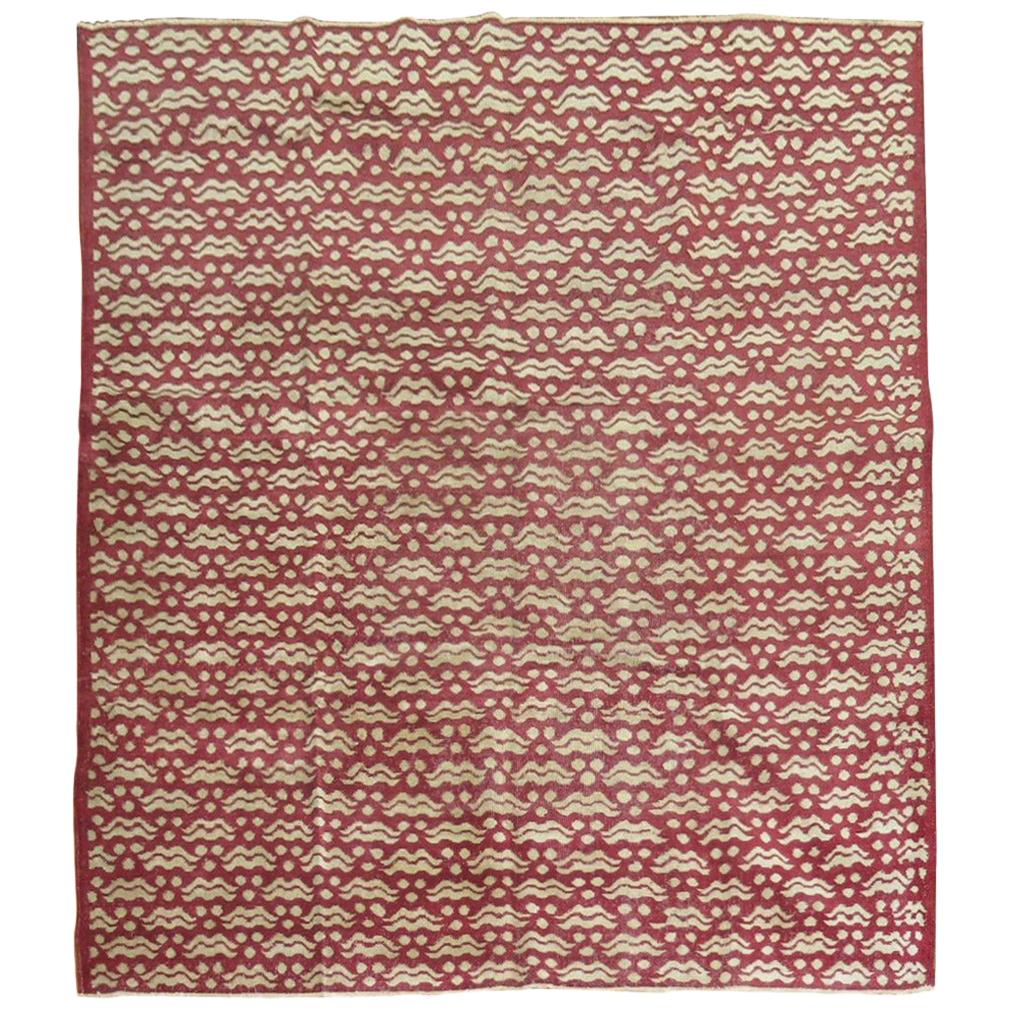 Tapis de Turquie vintage Crimson