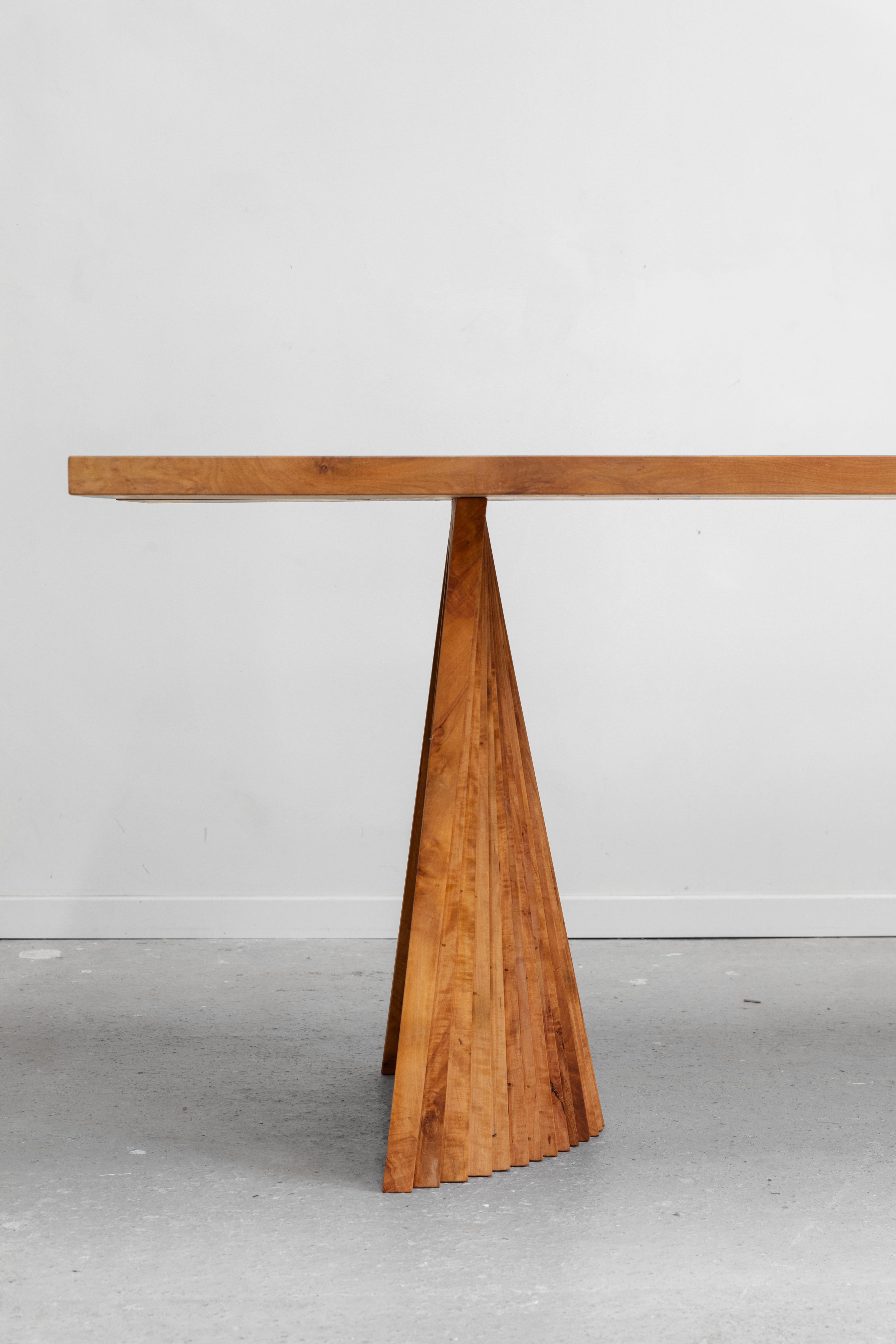 French Crinkle Crankle Table by Dirk Meylaerts For Sale