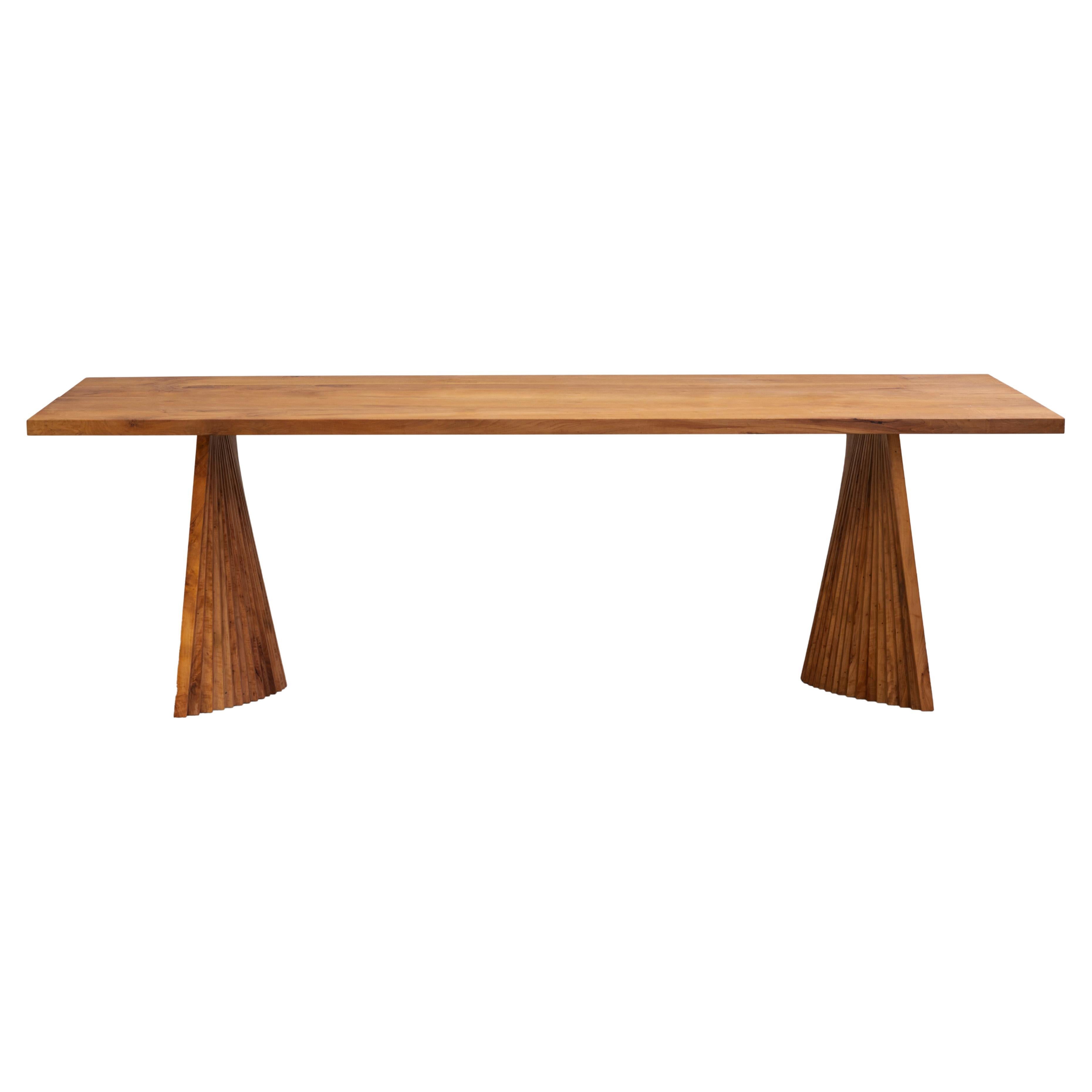 Crinkle Crankle Table by Dirk Meylaerts