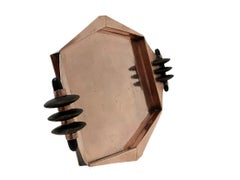 Cris Agterberg Art Deco Copper Serving Tray, Ca. 1925, the Netherlands