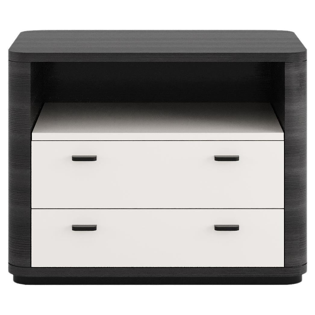 CRIS II Nightstand - 2 drawers For Sale