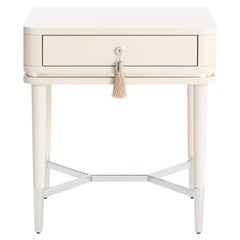 CRIS Nightstand with Tassel Handle 