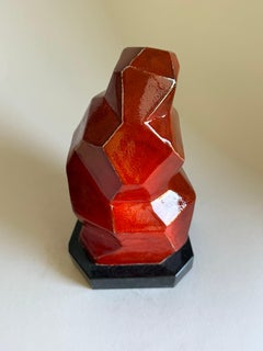 Chrysalis - glasierte Keramikskulptur - hergestellt in Italien