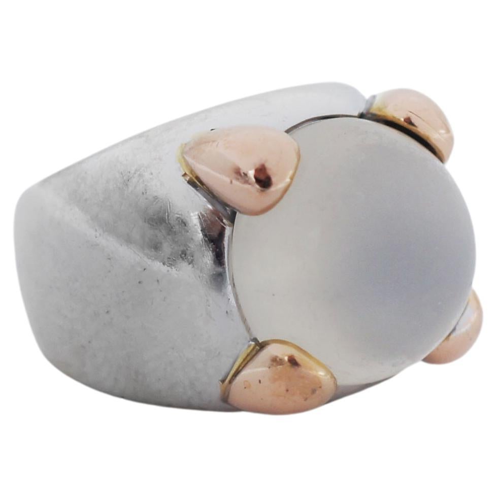 CRISO 18K Gold Moonstone Ring For Sale