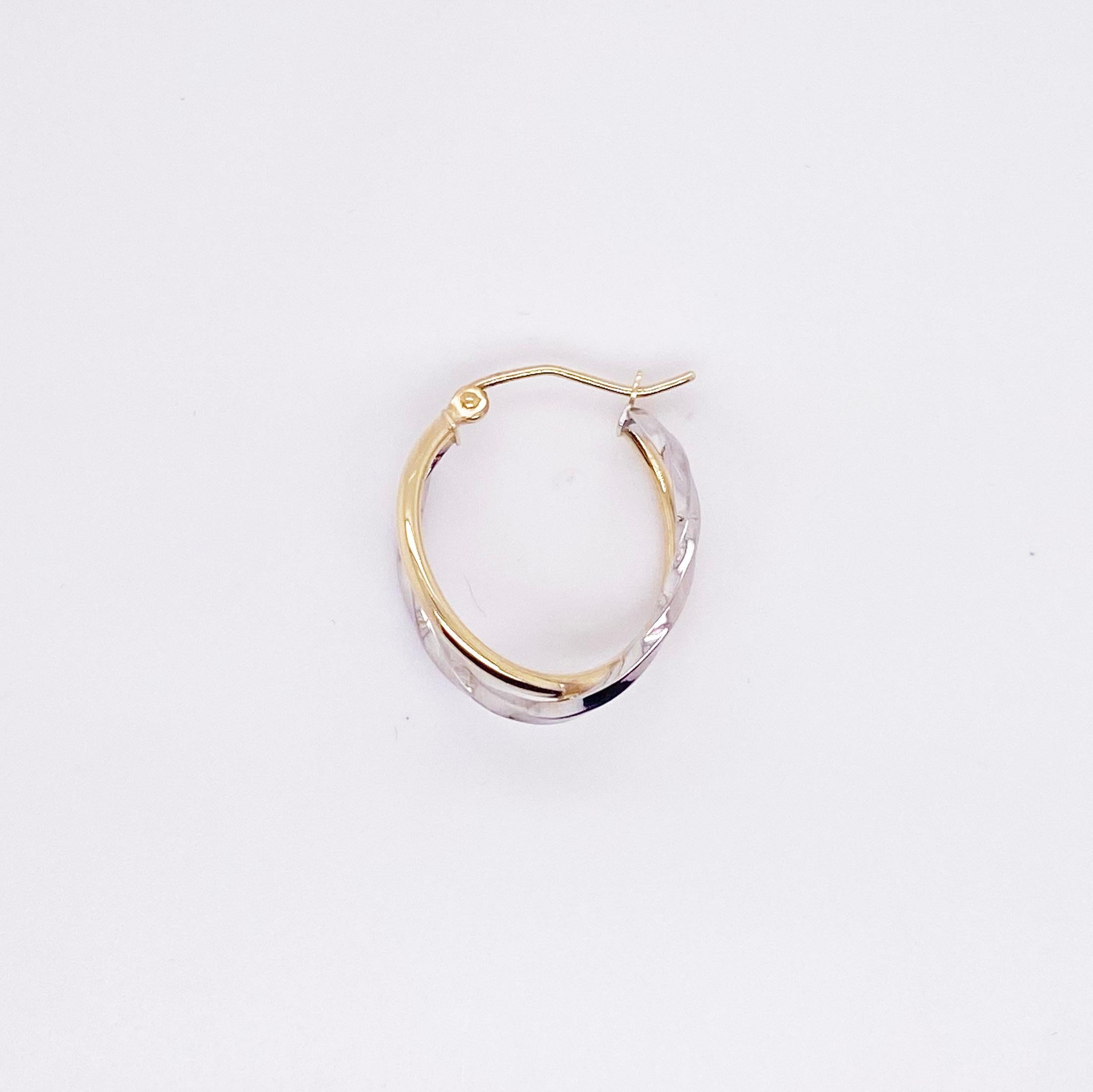gold hoops with cross