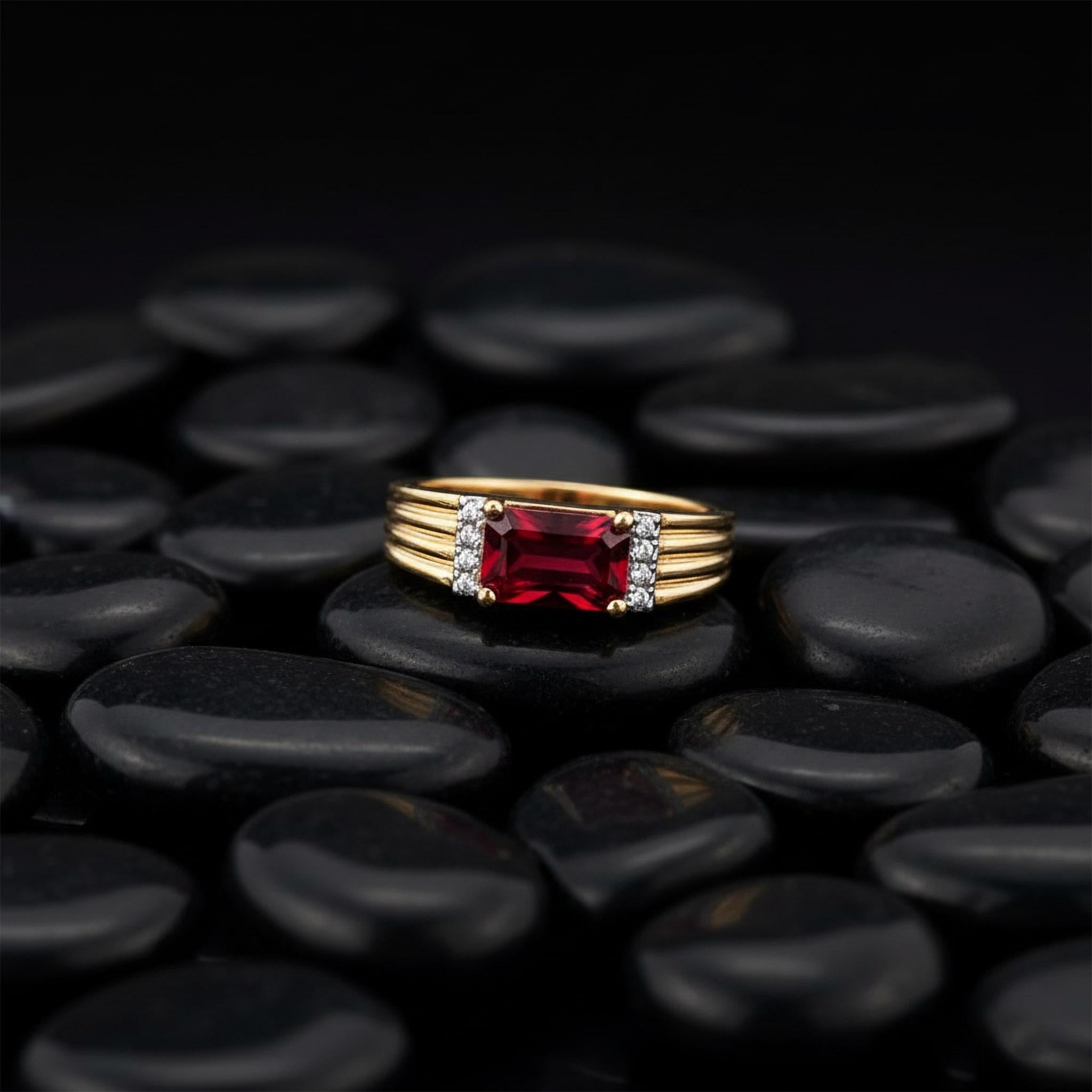 En vente :  Bague croisée poire ronde en or jaune 14K (ou 18k sur demande) diamant 3