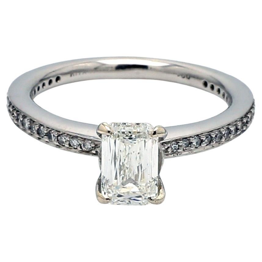 Crisscut Diamond Engagement Ring