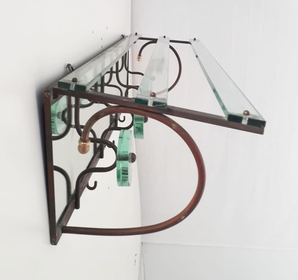 20th Century Cristal Art Coat Rack For Sale