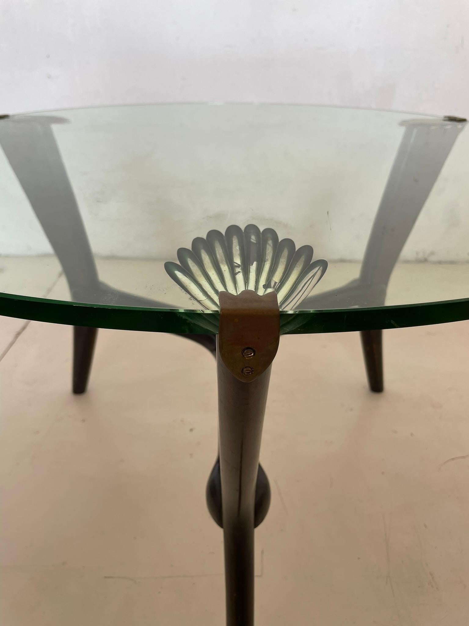 Mesa de centro Cristal Arte, Italia, 1953 en venta 2
