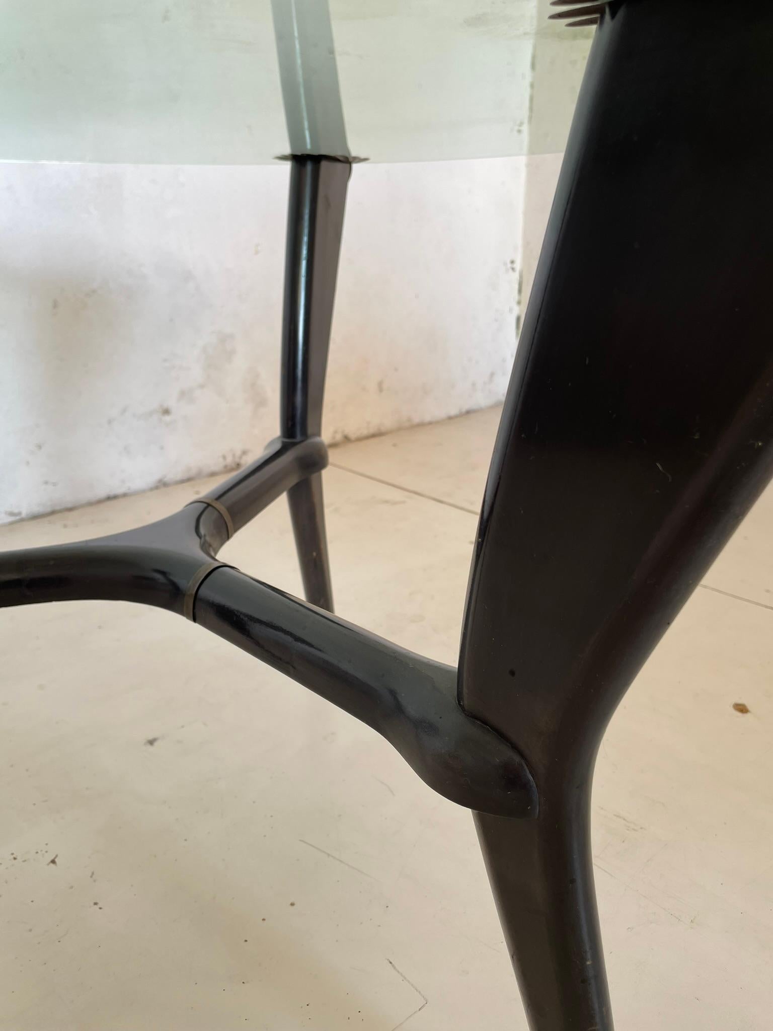 Mesa de centro Cristal Arte, Italia, 1953 en venta 3