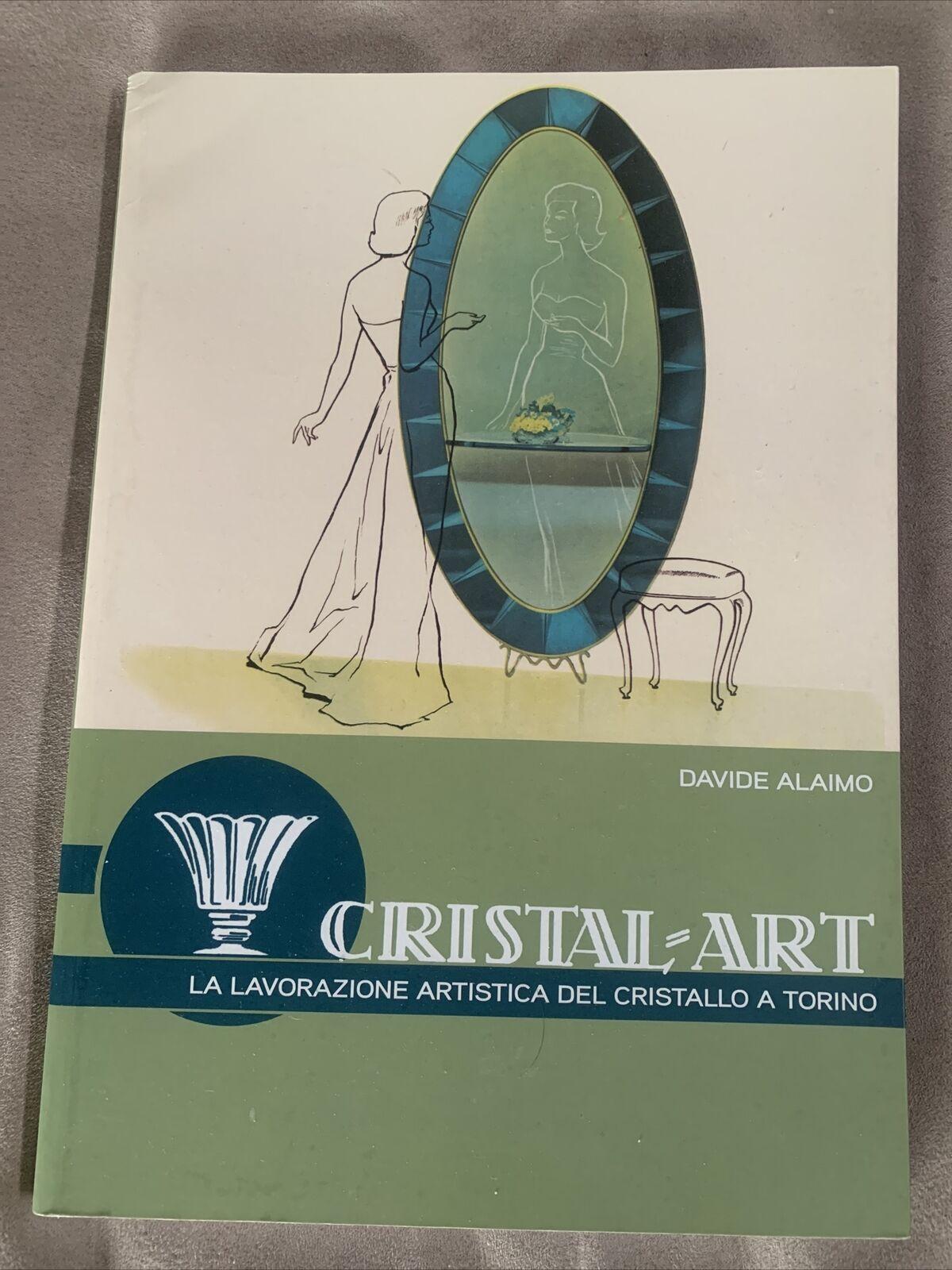 Mid-Century Modern Cristal Art Italian Coat & Hat Rack in Cobalt Blue Mirror and Brass For Sale