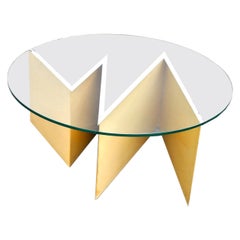 Cristal Art midcentury Italian Coffee Table, mod.3101 Zeus 1970