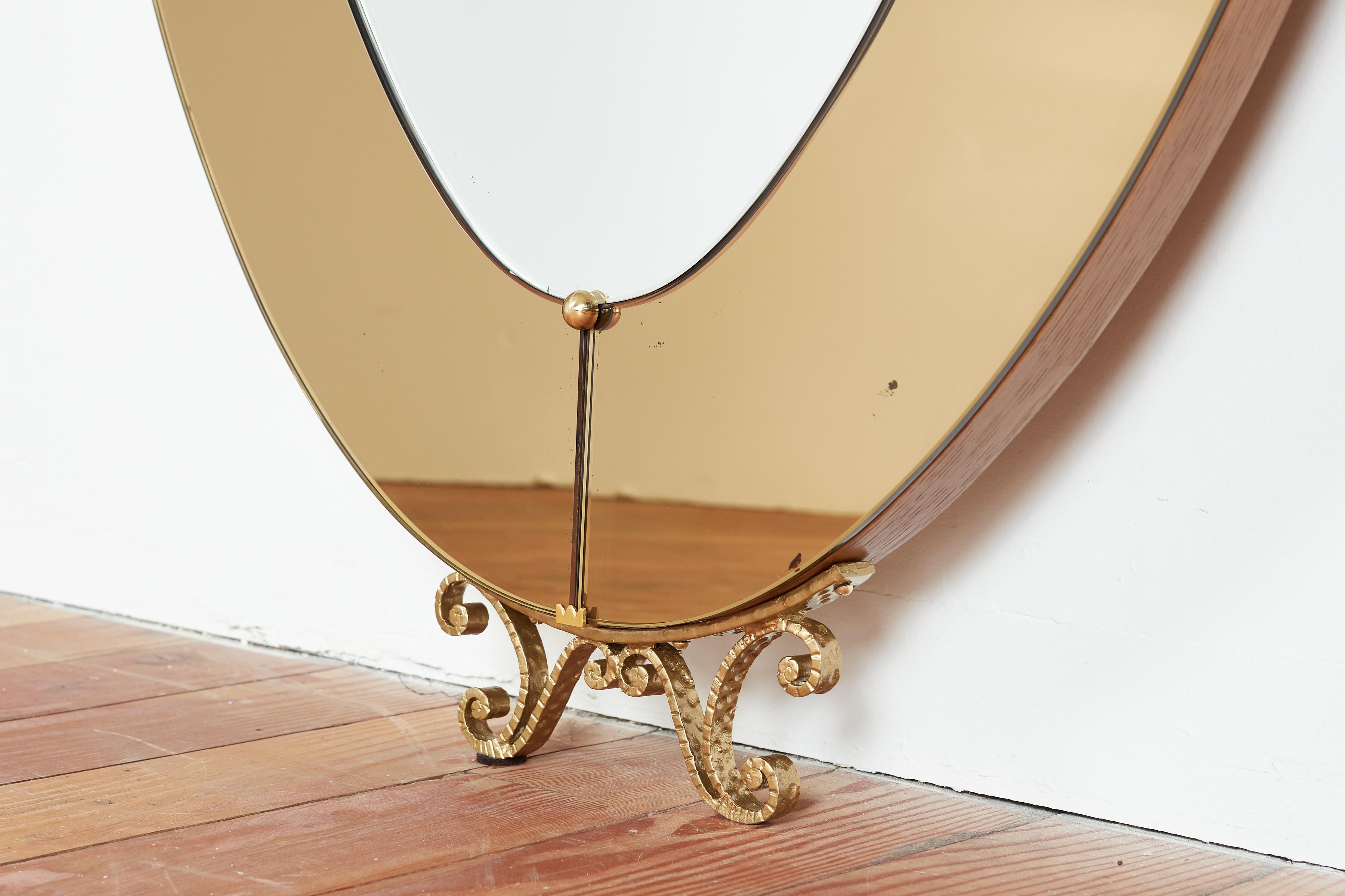 Cristal Art Mirror In Good Condition For Sale In Beverly Hills, CA