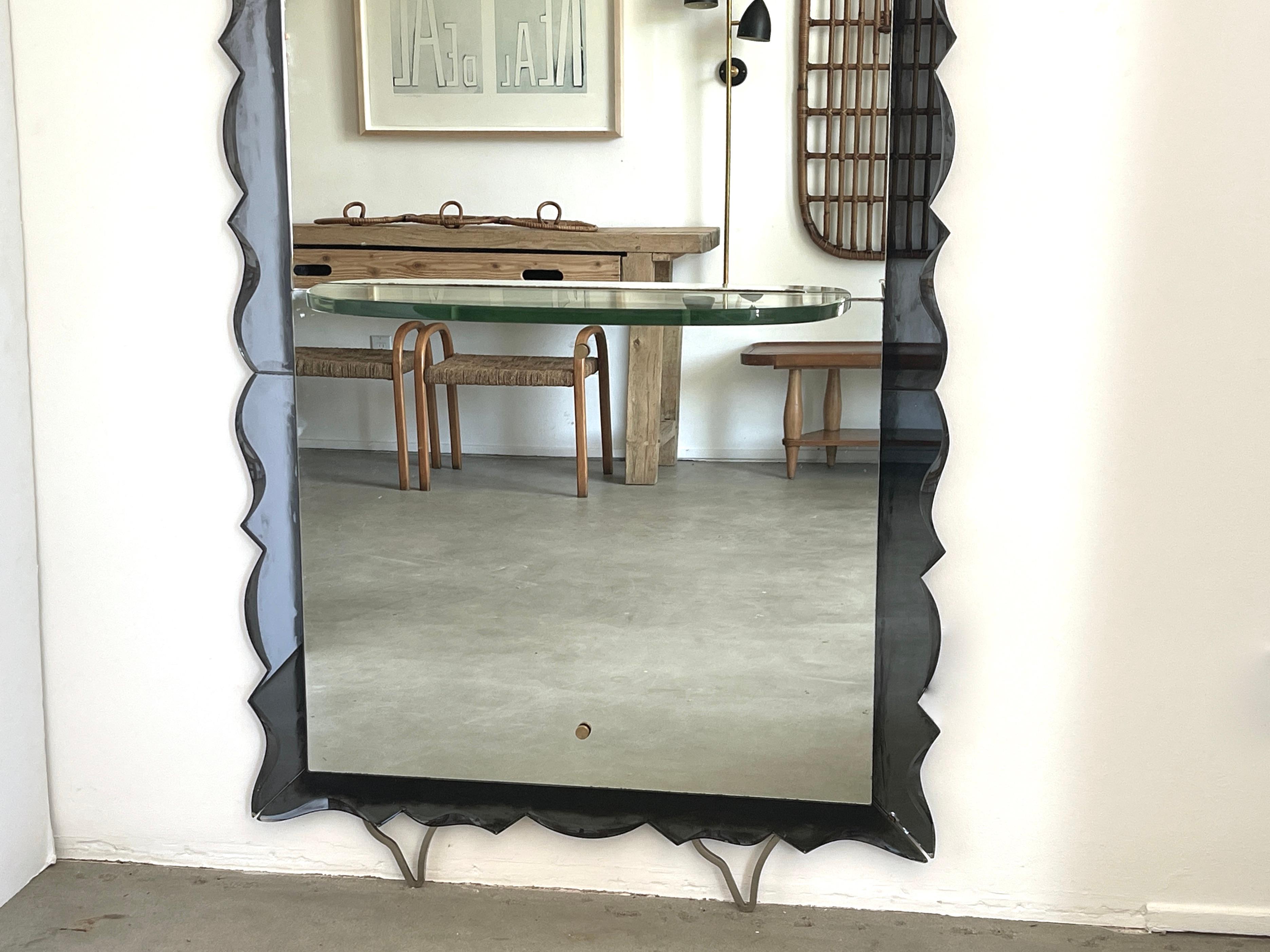 Mid-20th Century Cristal Art Mirror For Sale