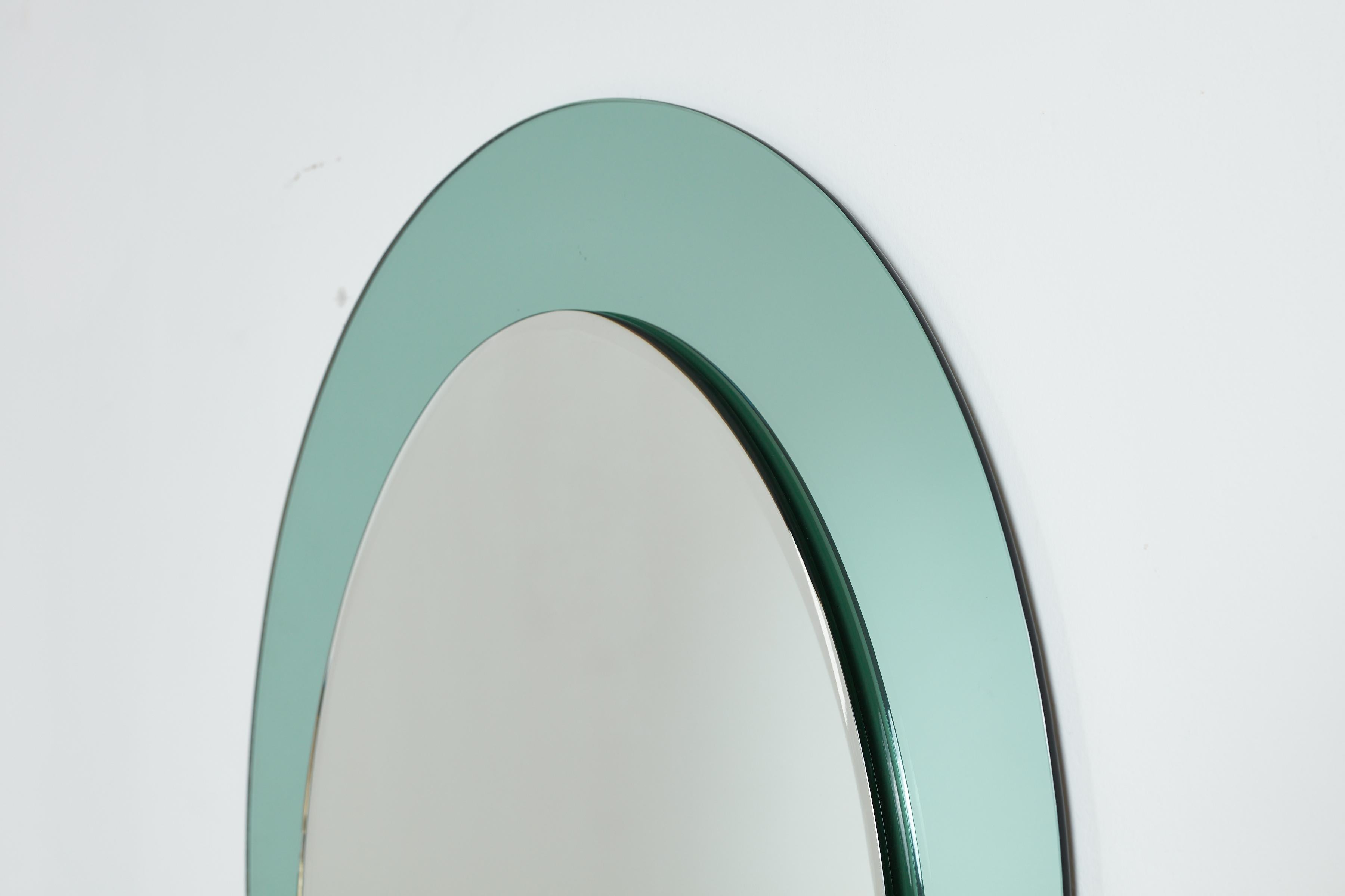 Mid-20th Century Cristal Art Mirror For Sale