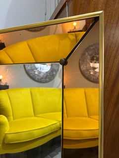 Cristal art mirror Italy circa 1960