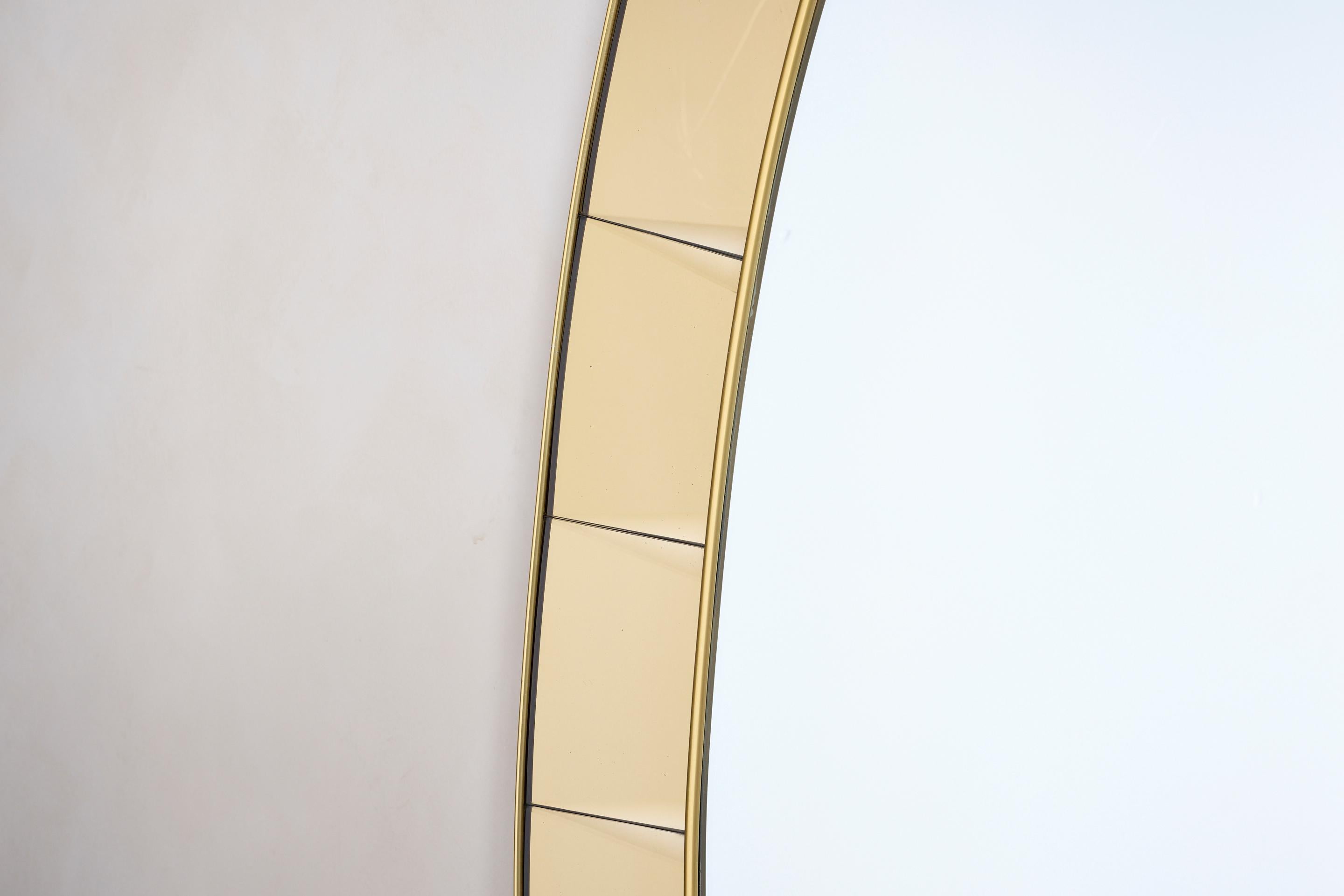 Cristal Art Mirror with Glass Shelf For Sale 5