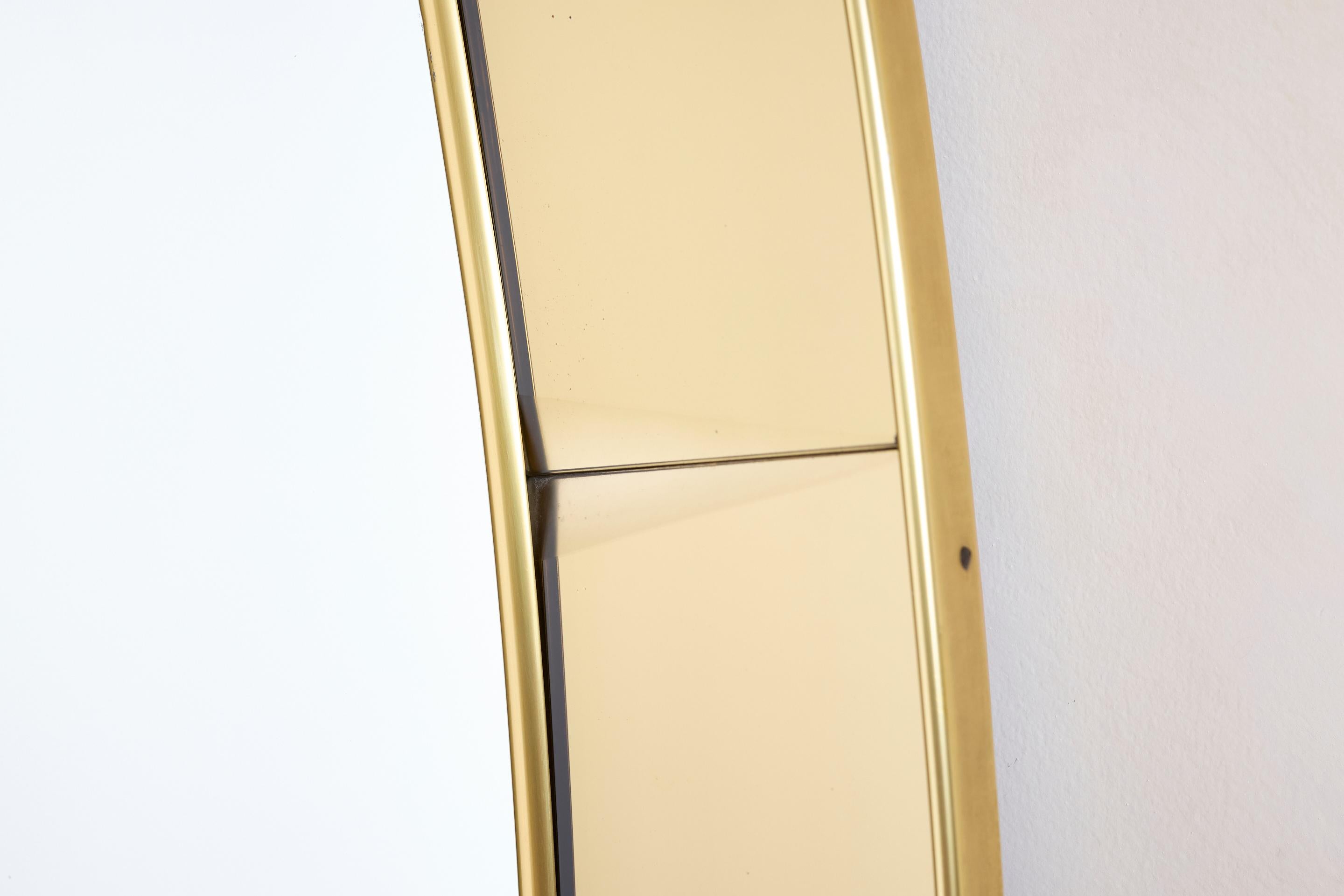 Cristal Art Mirror with Glass Shelf For Sale 8