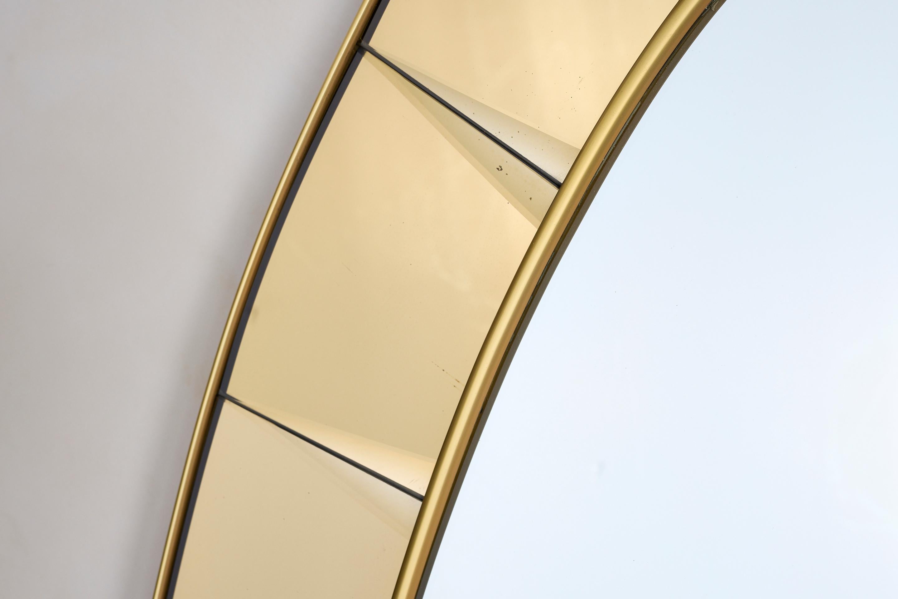 Cristal Art Mirror with Glass Shelf For Sale 10