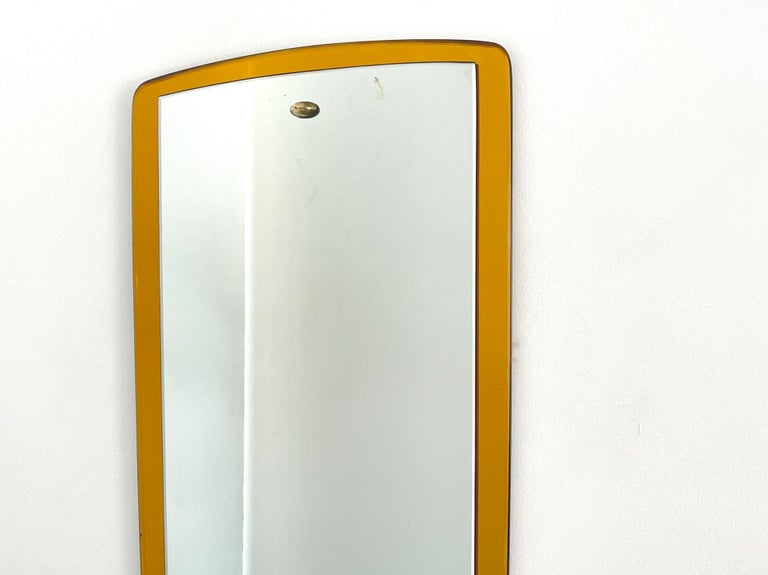 Cristal Art Mirror with Shelf For Sale 2