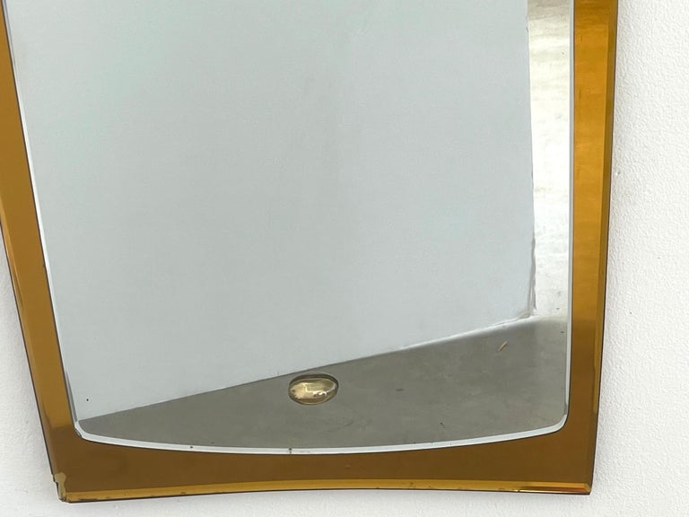 Cristal Art Mirror with Shelf For Sale 3