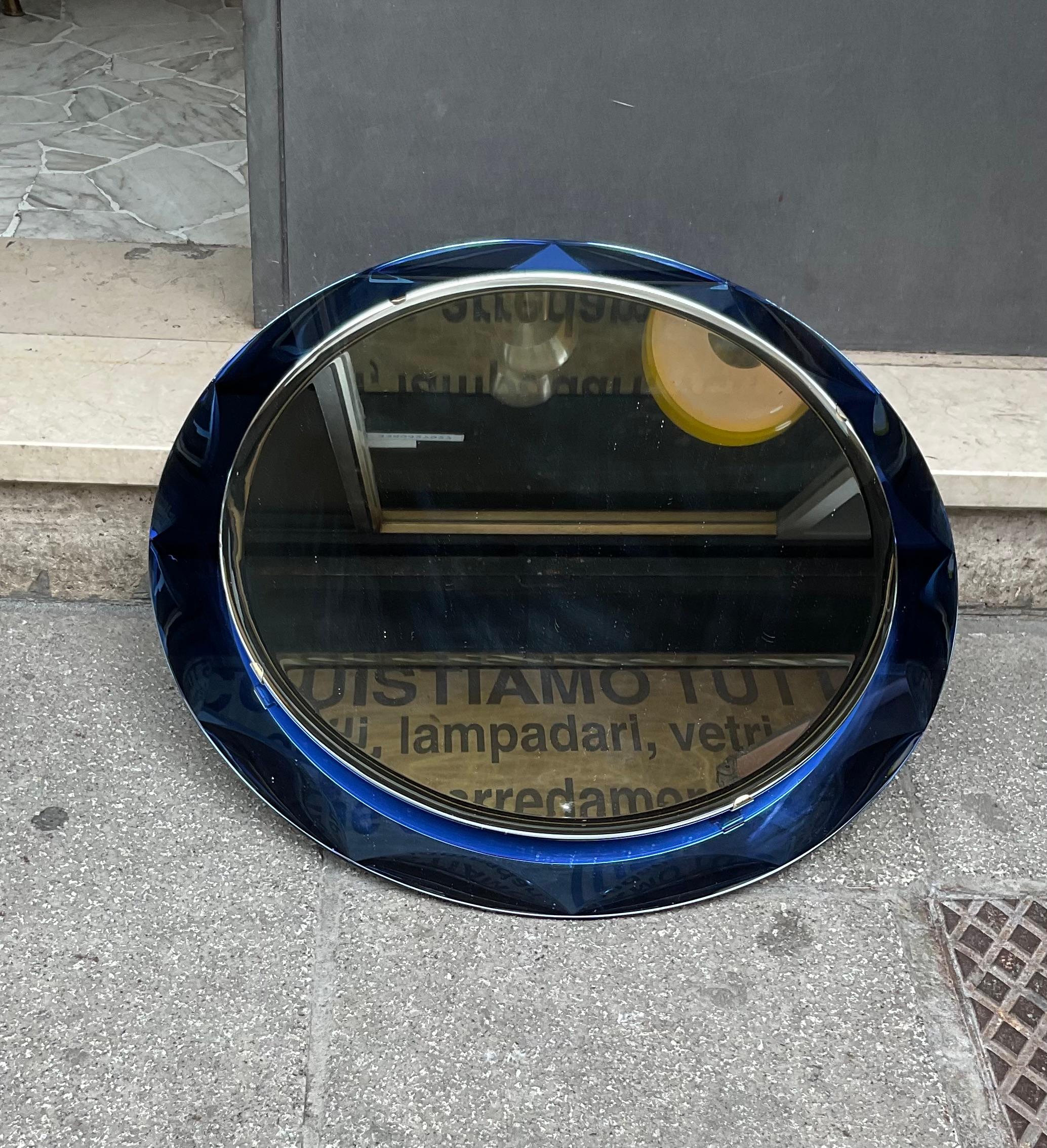 Other CRISTAL ART - specchiera da muro - ITALY 1950 For Sale