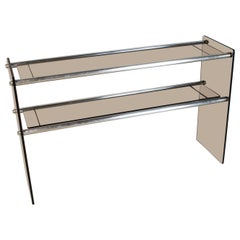 Cristal Arte italian midcentury consolle 70's.