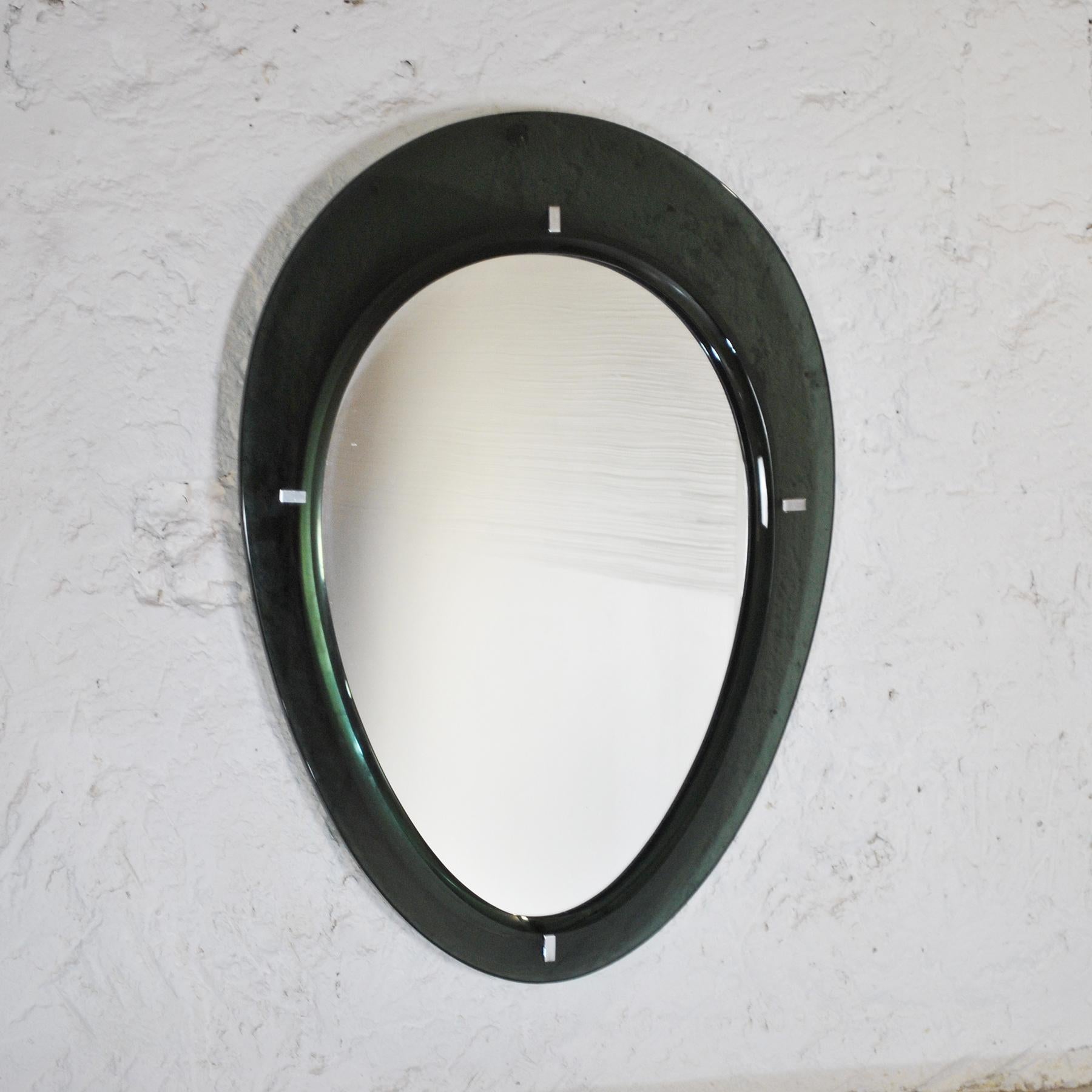 Italian Cristal Arte Mirror 50's For Sale