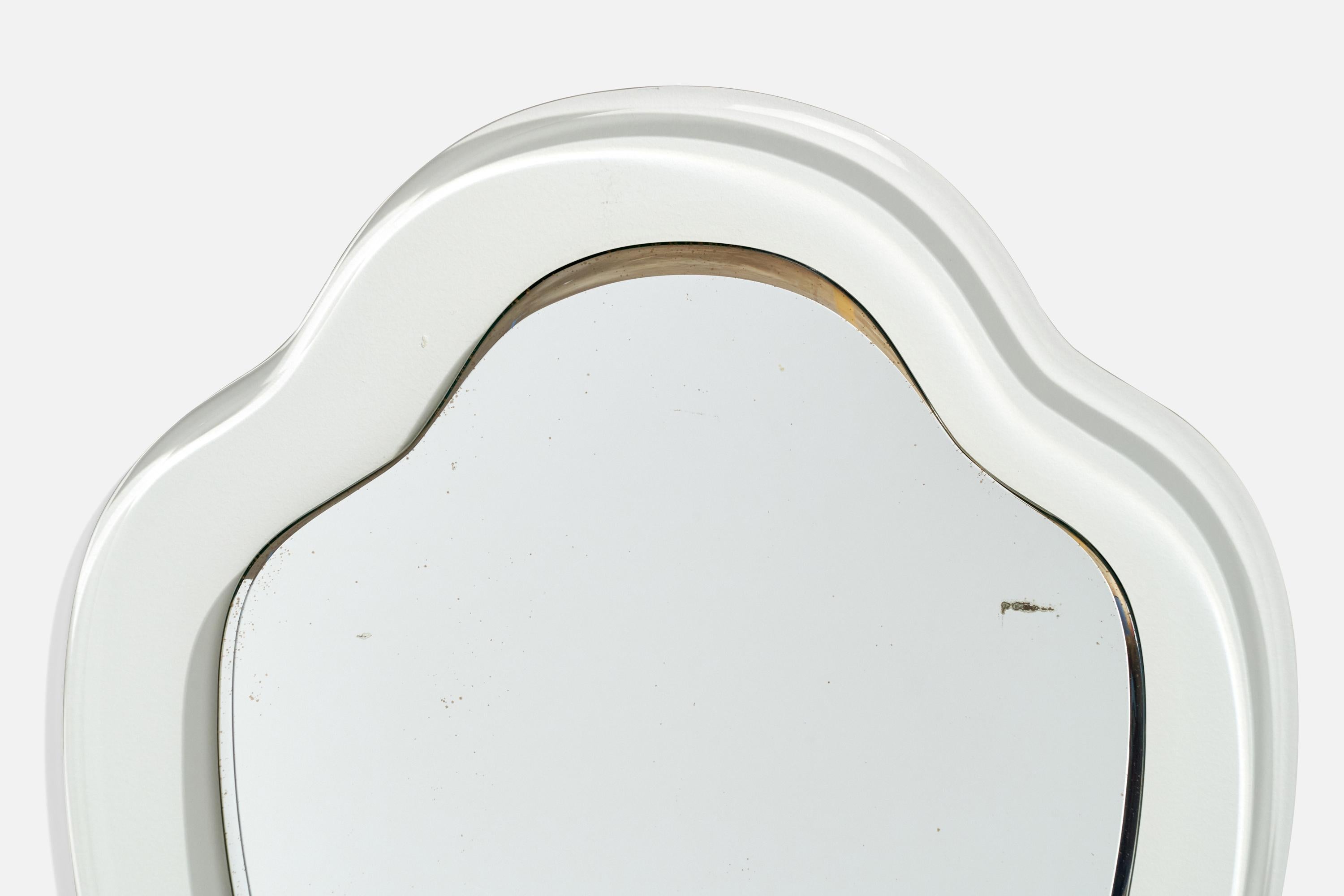 Mid-20th Century Cristal Arte, Mirror, Glass, Italy, 1960s