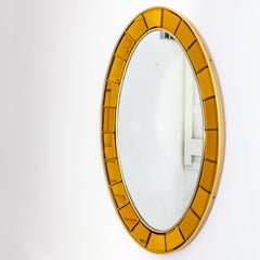 Cristal Arte Oval Modernist Mirror