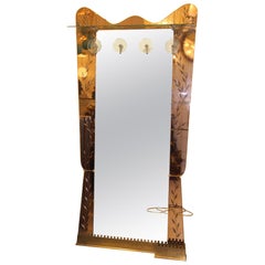 Cristal Arte Wall Mirror, Wall Coat Rack, Large Standing Mirror, Umbrella Stand