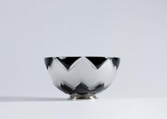 Cristal Benito, „Basile“, Schale aus handgeschliffenem Kristall, Frankreich, 2018