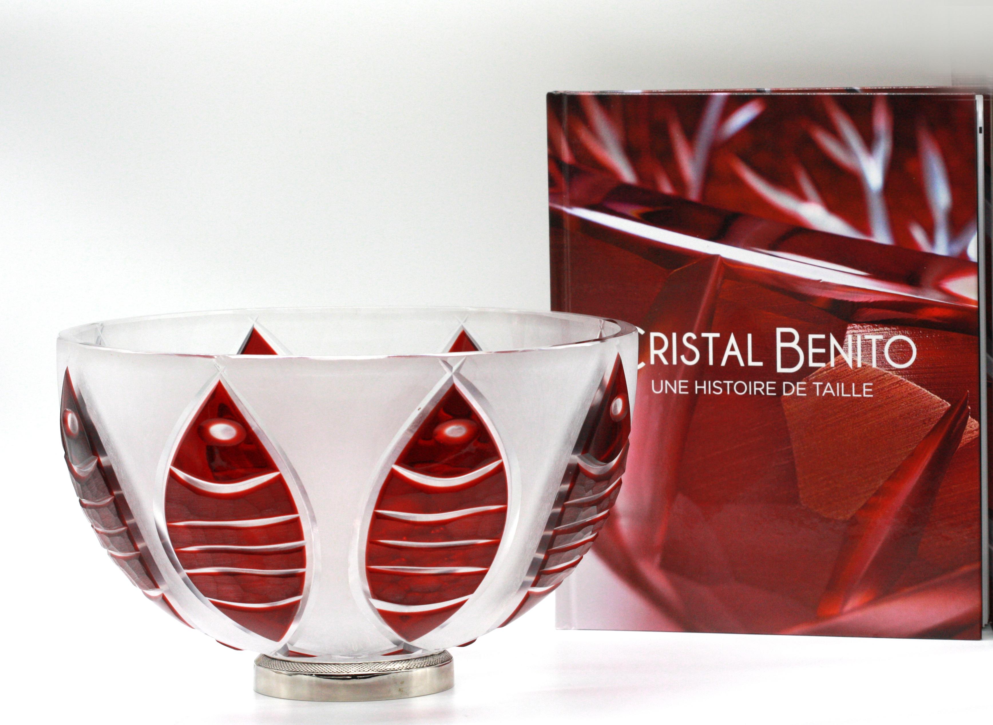 Cristal Benito Paris 1952 France, a Bowl, 