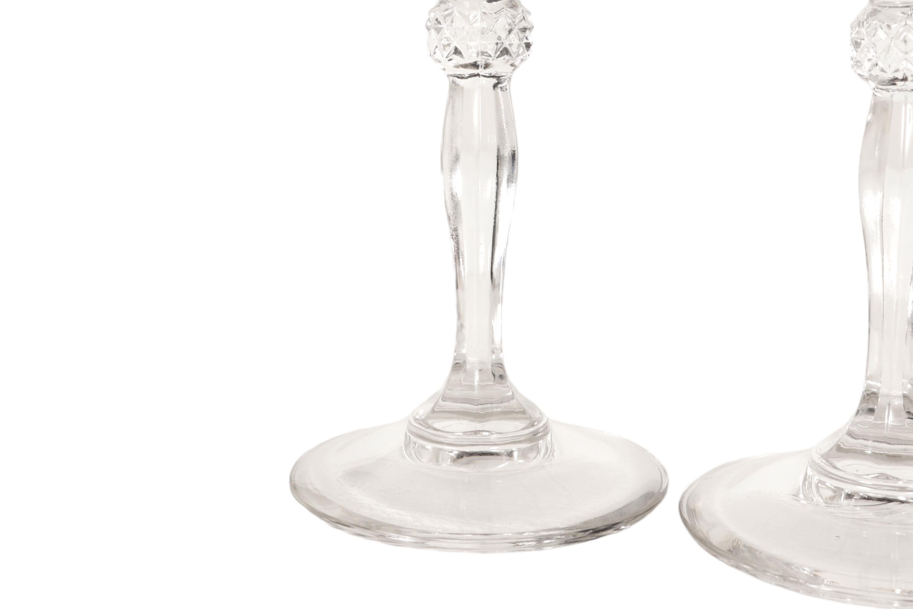 French Cristal D'Arques Ruby Wine Glasses - Set of 6 For Sale